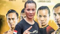 Petarung ONE Championship asal Indonesia, Priscilla Hertati Lumban Gaol. (dok: ONE Championship)