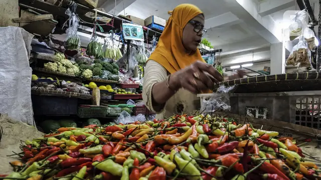 FOTO: Harga Kebutuhan Pokok Merangkak Naik