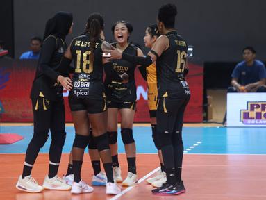 Tim voli putri Jakarta Popsivo Polwan melanjutkan tren positif pada laga lanjutan Proliga 2026 seri Pontianak. (Dok. PBVSI)
