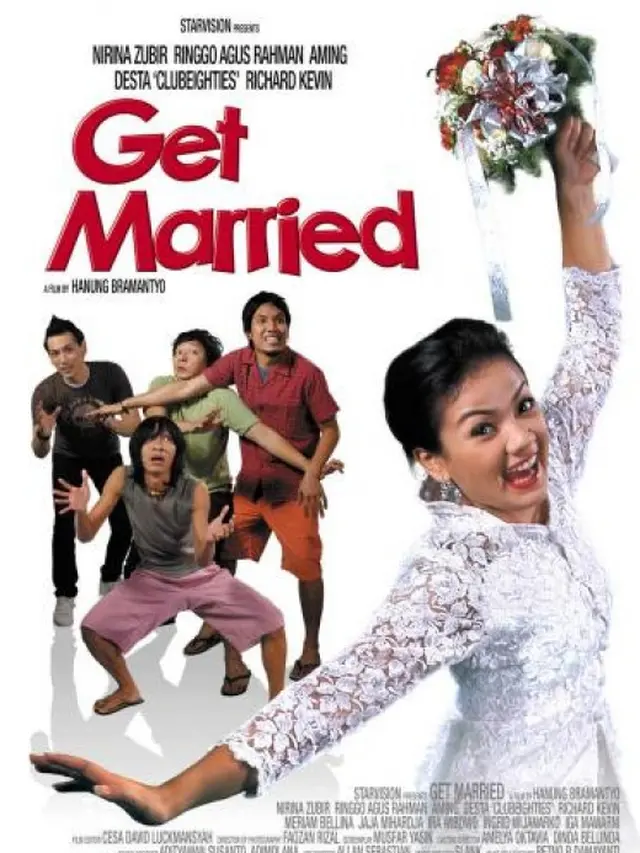 Poster film Get Married. (Foto: Dok. IMDb/ Starvision Plus)