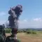 Ledakan dari pemusnahan amunisi tidak layak pakai di wilayah Kecamatan Cibalong, Kabupaten Garut, Jawa Barat, menyebabkan belasan orang meninggal dunia. (Liputan6.com/ Dok TNI AD)