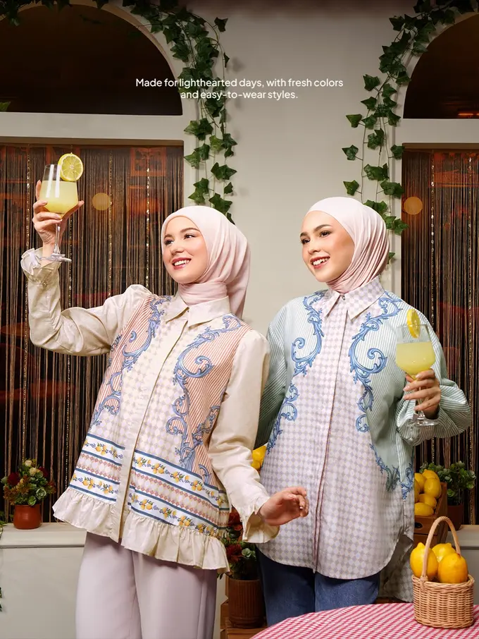 Summer Look yang Ekspresif Jadi Tren, Bermain dengan Motif Lemon hingga Warna Pastel