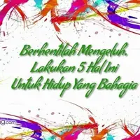 5 Langkah Hidup Bahagia