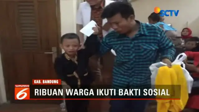 Kegiatan sosial ini juga sekaligus digelar dalam rangka hari ulang tahun Bhayangkara yang ke-72.