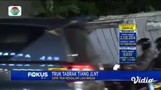Fokus Pagi mengangkat beberapa tema berita di antaranya, Truk Tabrak Tiang Jalan, Kerumunan Massa Dibubarkan Petugas, Ibu dan Anak Ditemukan Tewas.