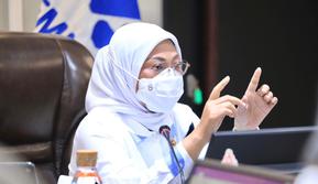 Menteri Ketenagakerjaan, Ida Fauziyah, mengadakan Rapat Kerja bersama para Pejabat Tinggi Madya Kementerian Ketenagakerjaan pada Selasa, (28/6/2022) di Jakarta.