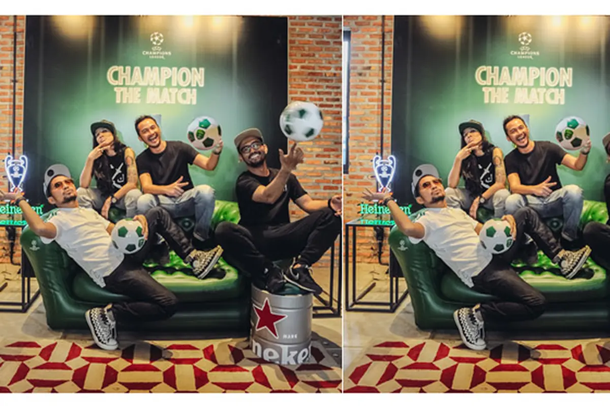 Mau Nobar Champions Gak Biasa? Ikuti Nobar ala Darto dan Marcello