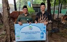 Peringati Hari Raya Iduladha 1445 H, Le Minerale Serahkan Sapi Limosin ke Masjid Istiqlal