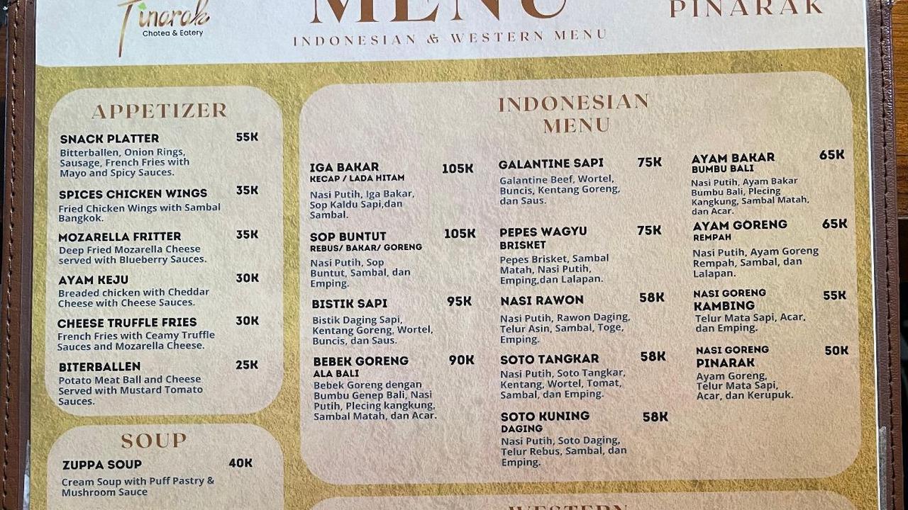 Ada Banyak Menu dan Fasilitas yang Menarik