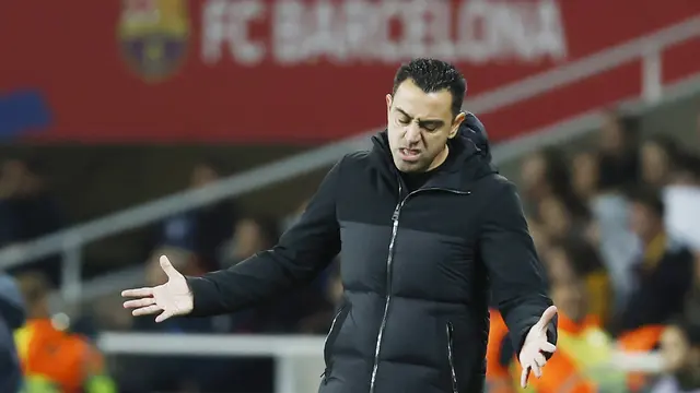 Foto: Wajah Kecewa Skuad Barcelona Setelah Dipermalukan Girona di Liga Spanyol