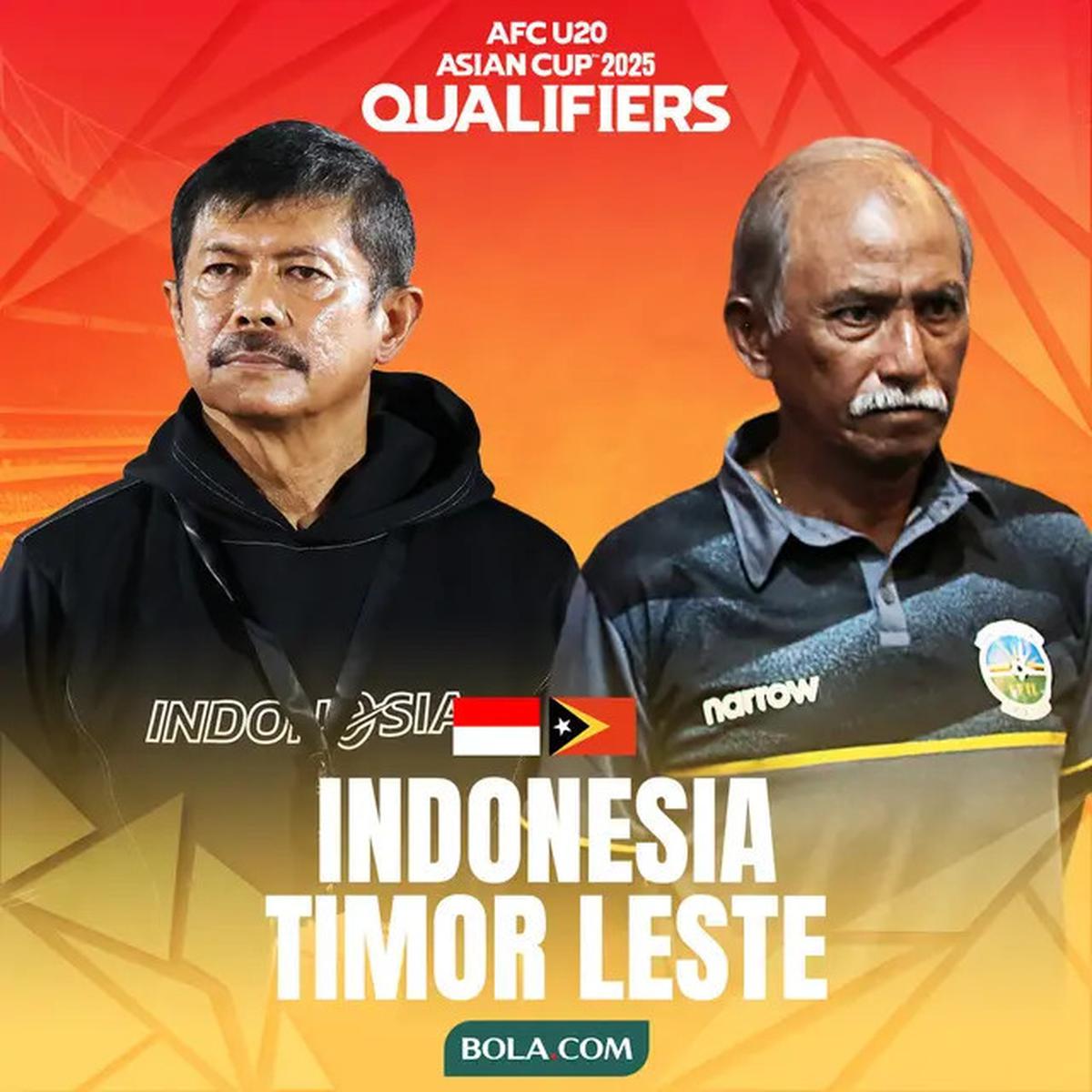 Prediksi Starting XI Timnas Indonesia U-20 Vs Timor Leste di Kualifikasi Piala Asia U-20 2025: Gaspol, Pantang Kendur