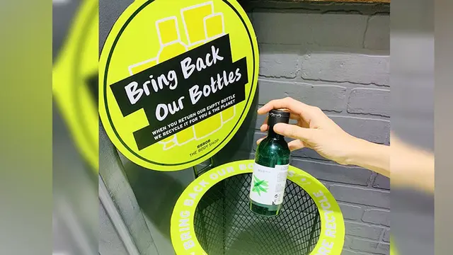 Bring back our bottles Body Shop/dok. lbb.in