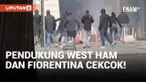Oknum Fans Fiorentina Serang Pendukung West Ham United Jelang Final UEFA Conference League 2023