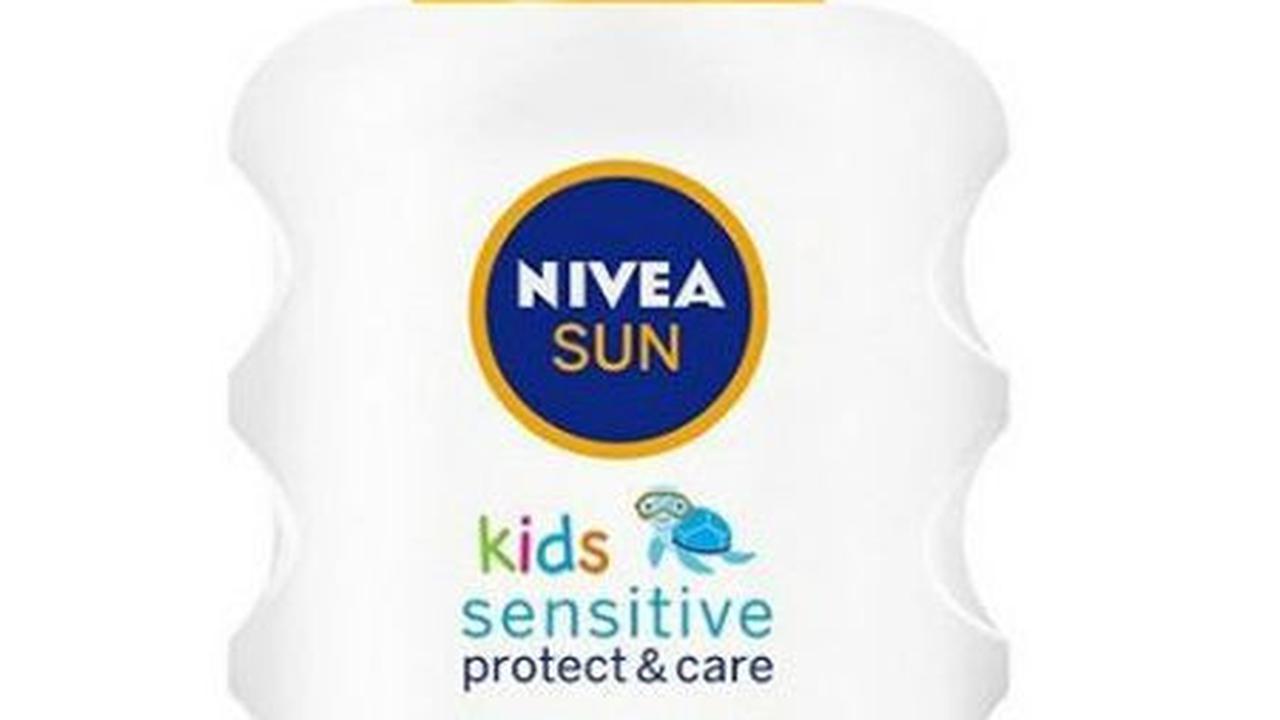 10. Nivea Sun Kids Sensitive Protect &amp; Care SPF 50+