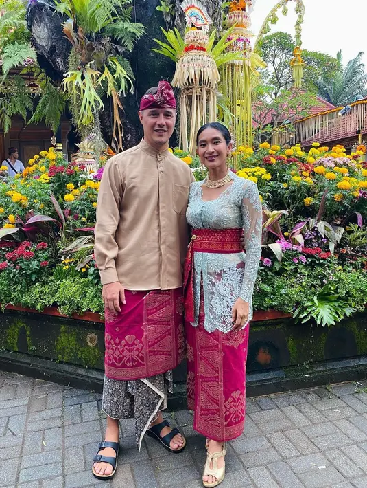 Happy Salma dan Tjokorda Bagus Dwi Santana Kertayasa (Instagram/happysalma)