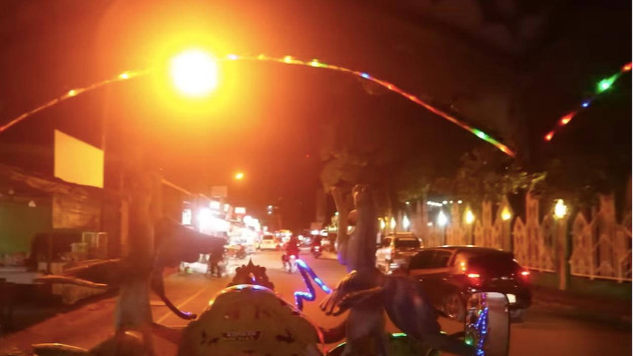 letjen kunto naik odong-odong