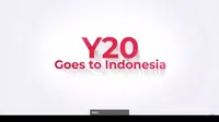 KTT Y20, wadah bagi anak muda negara anggota G20 untuk berdiskusi dan berdialog soal isu-isu dunia.