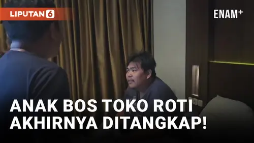 VIDEO: Detik-detik Anak Bos Toko Roti Jakarta Timur Ditangkap