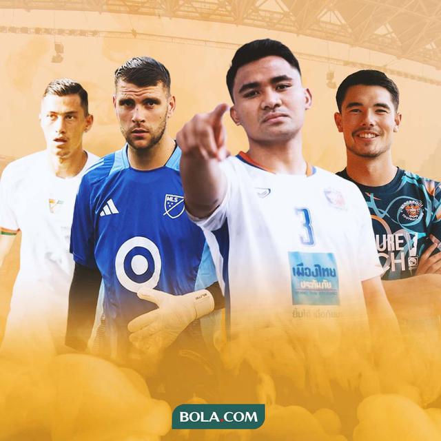 Ilustrasi - Jay Idzes, Maarten Paes, Asnawi Mangkualam, Elkan Baggott