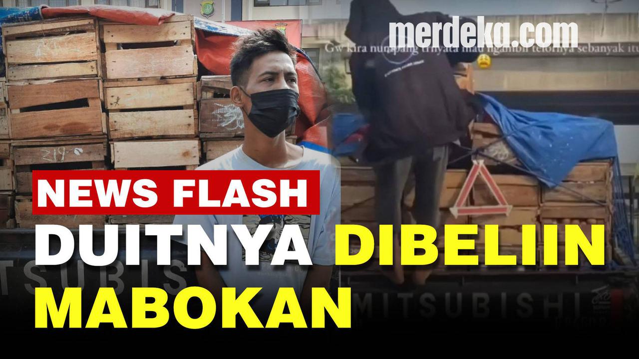 VIDEO: Bajing Loncat di Jakut Tertangkap, Jual Telor Curian Beli Miras