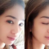 Wajah Bunga Zainal yang dituding operasi plastik (Instagram/@bungazainal05)