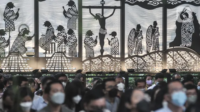 Misa Kenaikan Isa Almasih di Gereja Katedral Jakarta
