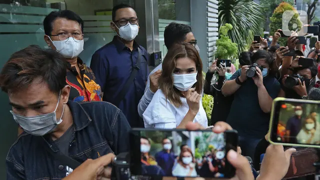 FOTO: Kasus Video Syur, Gisel Penuhi Panggilan Polda Metro Jaya