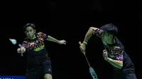 Ganda putra Indonesia Sabar Karyaman Gutama/Moh Reza Pahlevi Isfahani terhenti di perempat final Swiss Open 2025. Sabar/Reza dikalahkan pasangan Chinese Taipei Lee Fang-Chih/Lee Fang-Jen&nbsp;19-21, 21-14, dan 13-21 di St. Jakobshalle, Basel, Jumat (21/3).&nbsp;(foto: PBSI)