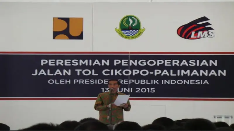 Peresmian Pengoperasian Jalan Tol Cikopo-Palimanan