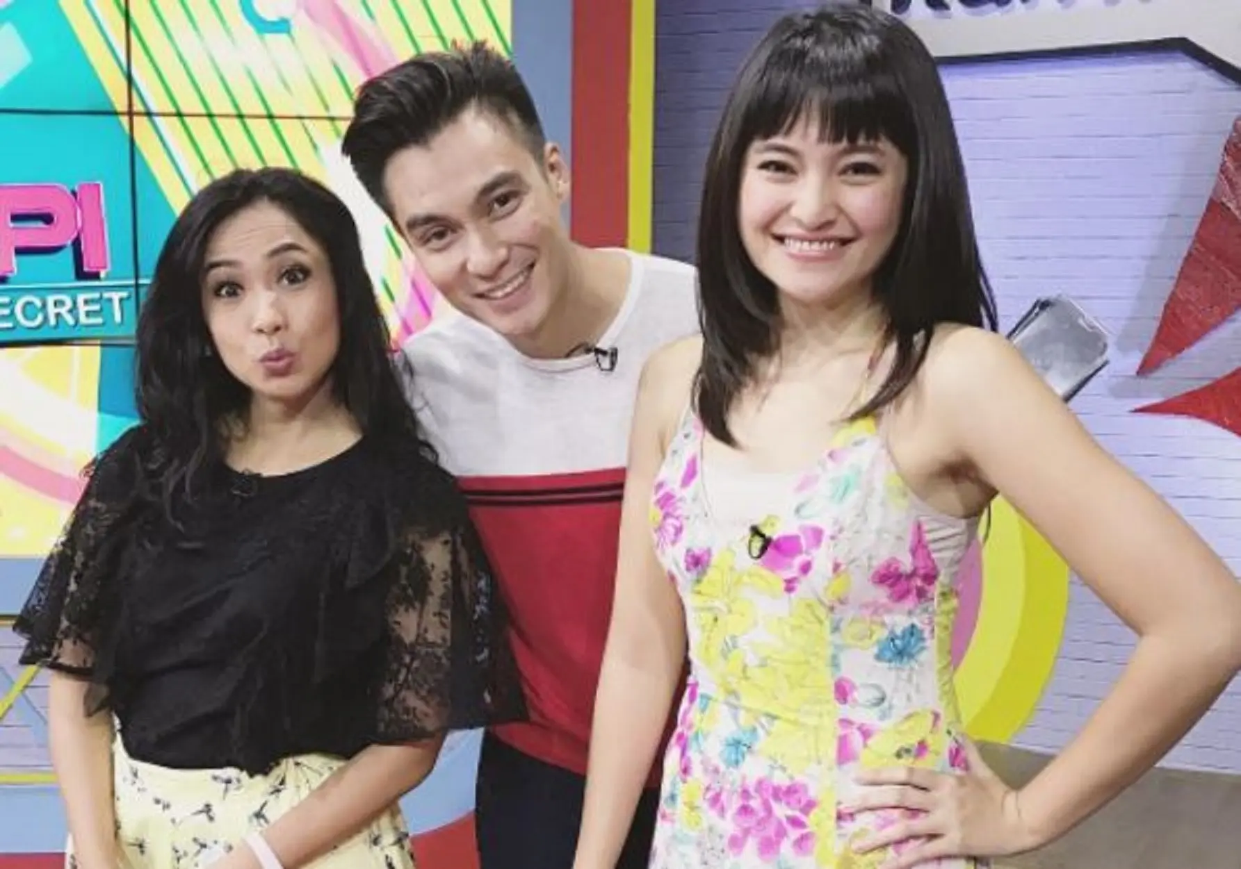 Marshanda dan Baim Wong bersama Feni Rose. (Instagram)
