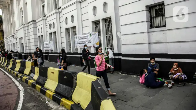 FOTO: Kesunyian Kawasan Kota Tua Saat Libur Lebaran