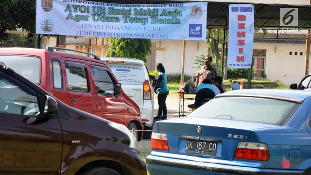 Tingkatkan Kualitas Udara, Dinas LH Semarang Gelar Uji Emisi Kendaraan