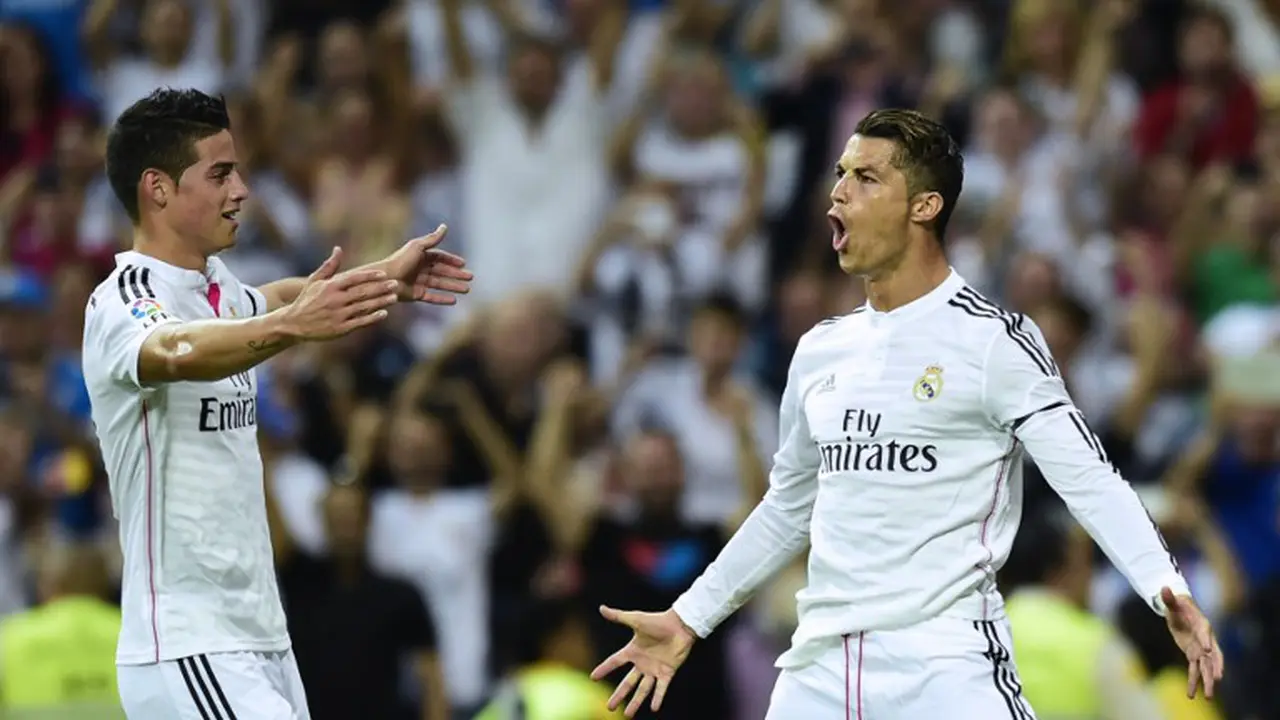 Jelang Liga Champions, Ronaldo Usir James Rodriguez dari Latihan