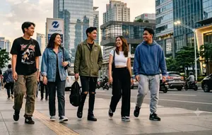 8 Sneakers Black Lokal yang Cocok untuk Gaya Formal hingga Kasual Kekinian