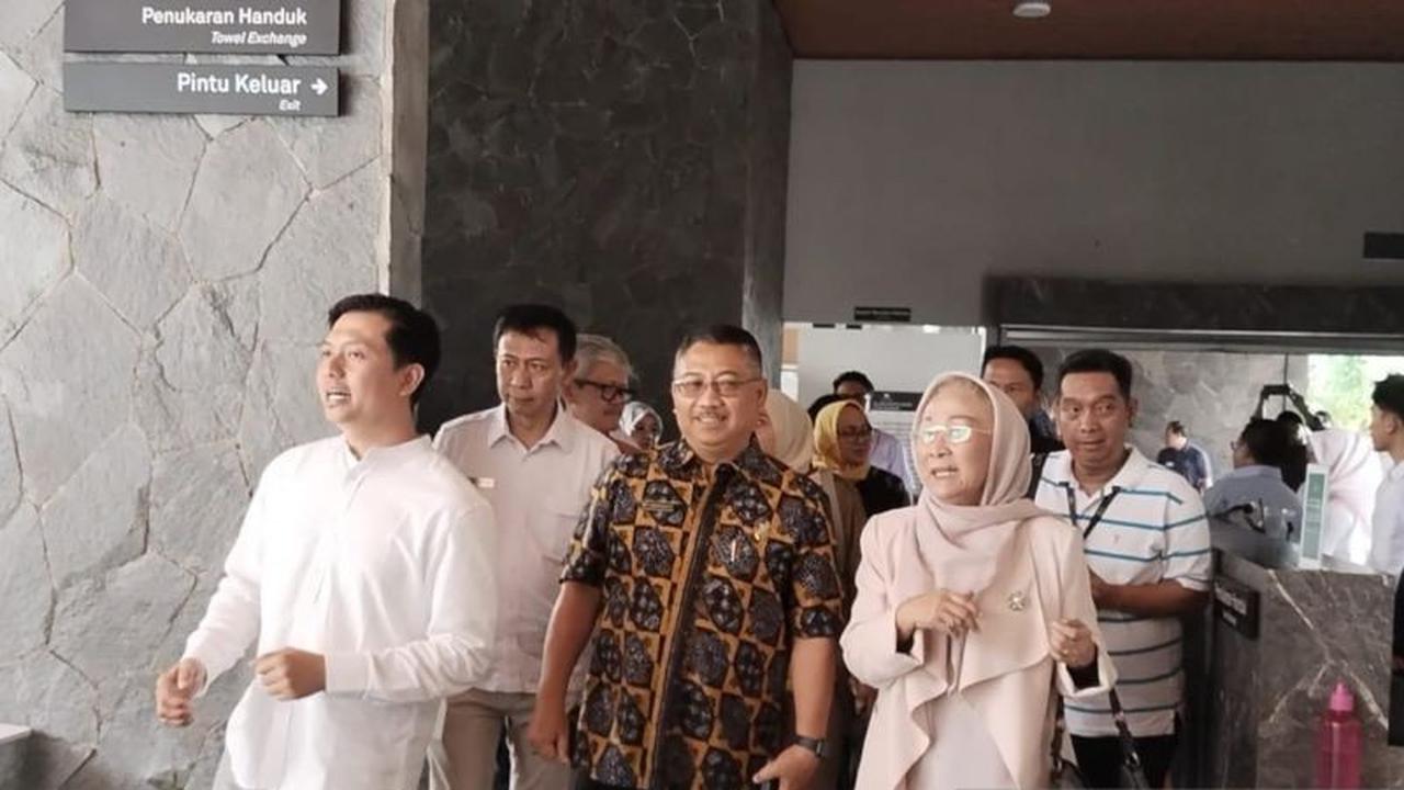Kemenpar Tinjau Destinasi Wisata Sari Ater Subang Jelang Puncak Libur Nataru