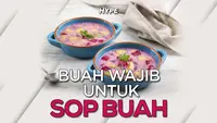 BUAH WAJIB UNTUK SOP BUAH
