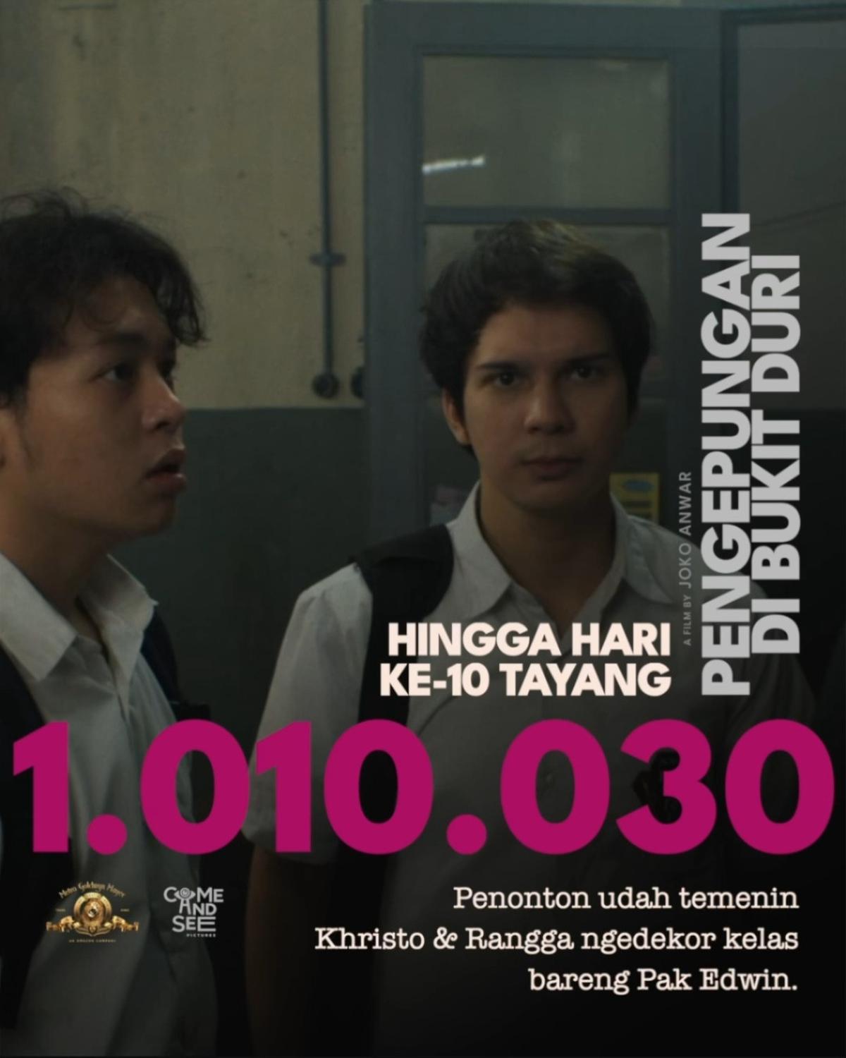 &lsquo;PENGEPUNGAN BUKIT DURI' Meledak di Bioskop: 1 Juta Penonton dalam 10 Hari!