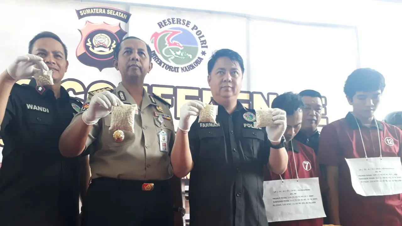 Bahayanya Narkoba Jenis Baru Mirip Ekstasi di Palembang