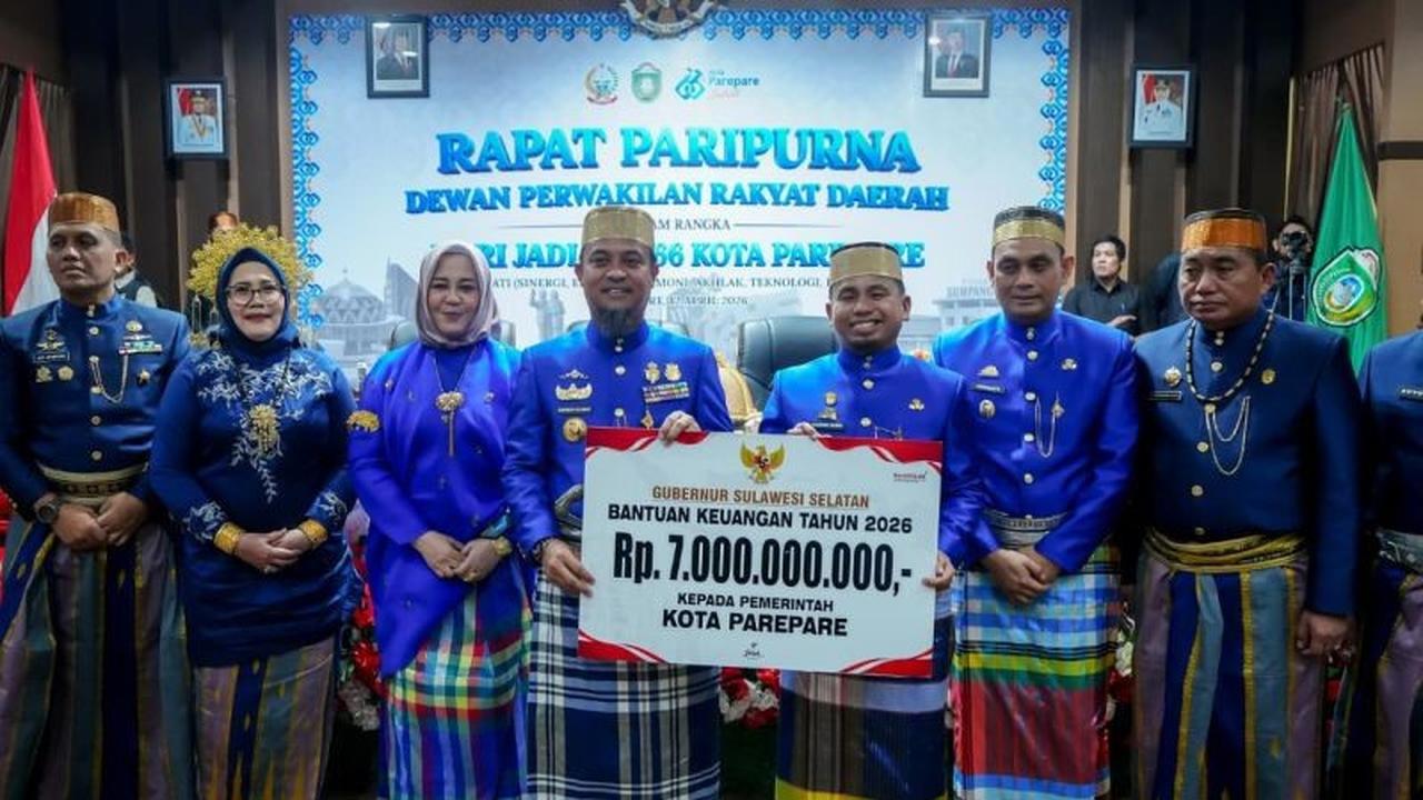 Gubernur Sulsel Canangkan Parepare sebagai Pusat Pertumbuhan Baru Wilayah Tengah