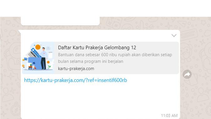 Informasi cara pendaftaran Kartu Prakerja Gelombang 12