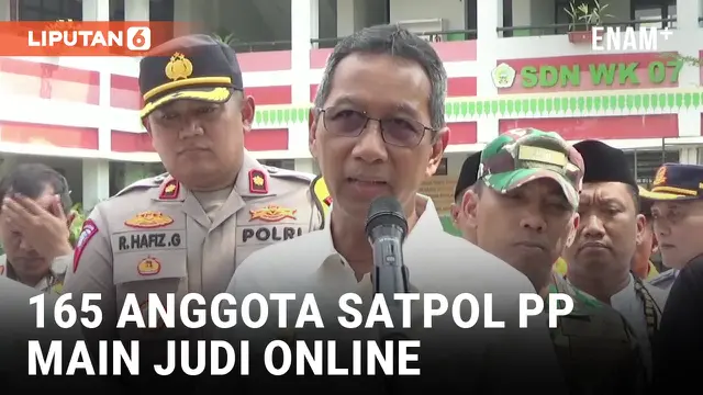 VIDEO: Heru Budi Benarkan Surat Temuan 165 Anggota Satpol PP Main Judol