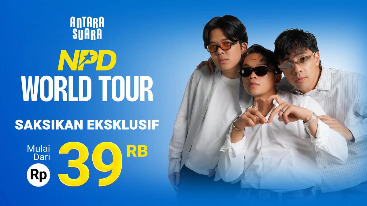 NPD World Tour 2026 Live Streaming di Vidio