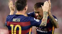 Demi Messi, Neymar Bertekad Bawa Barca Kalahkan Sevilla 