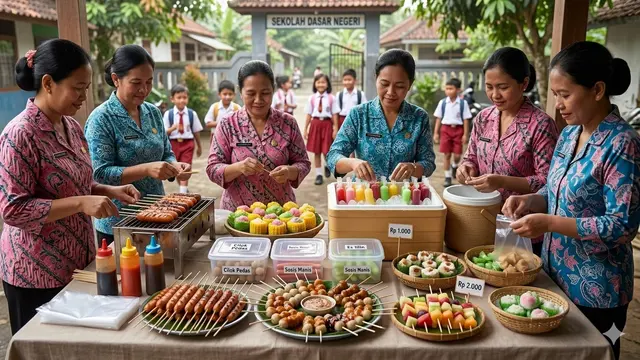 Ide Jualan untuk Ibu PKK di Kampung (Foto: Gemini AI)