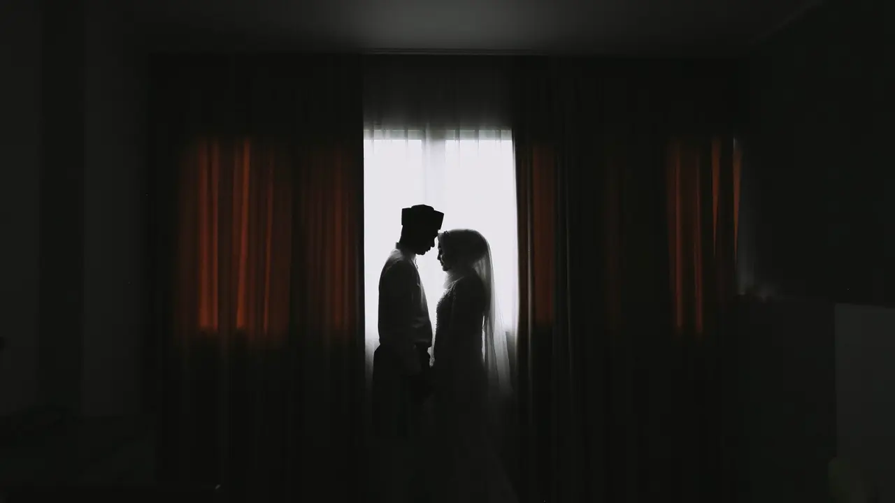 Ilustrasi menikah, pernikahan, wedding