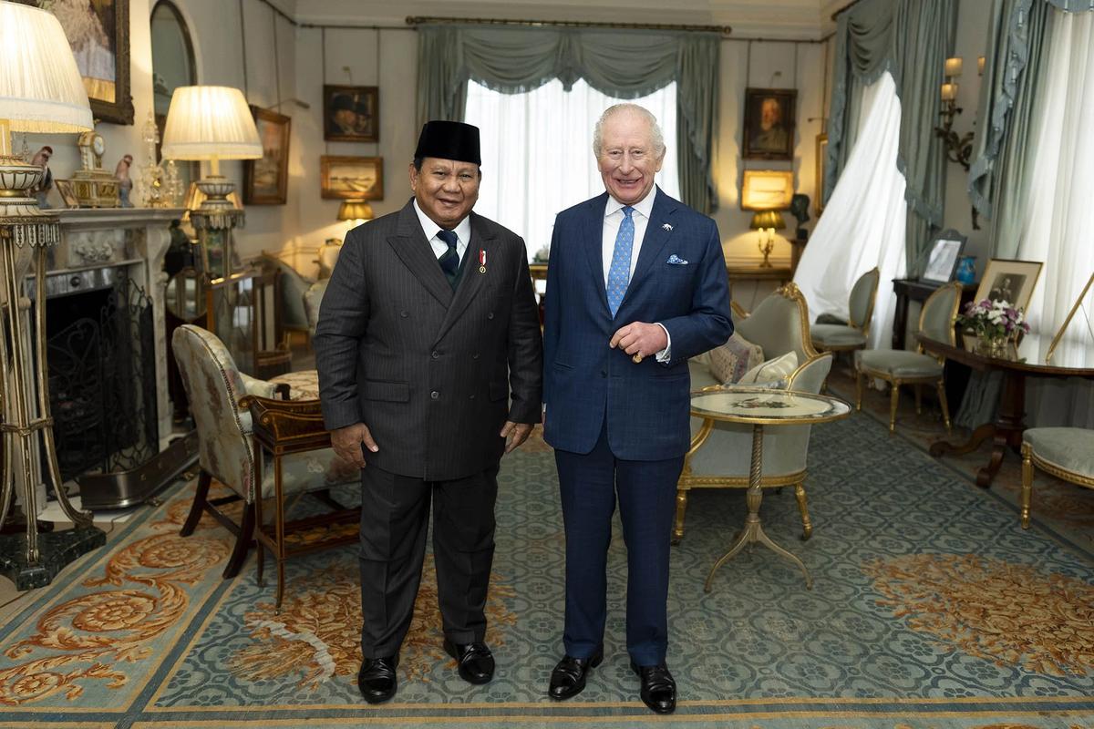 FOTO: Prabowo Bertemu Raja Charles Bahas Konservasi Gajah Peusangan
