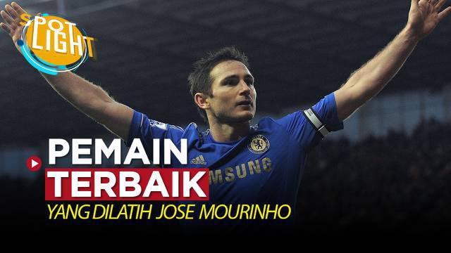 Berita video spotlight tentang pemain terbaik yang pernah diasuh oleh Jose Mourinho, salah satunya ialah Frank Lampard.
