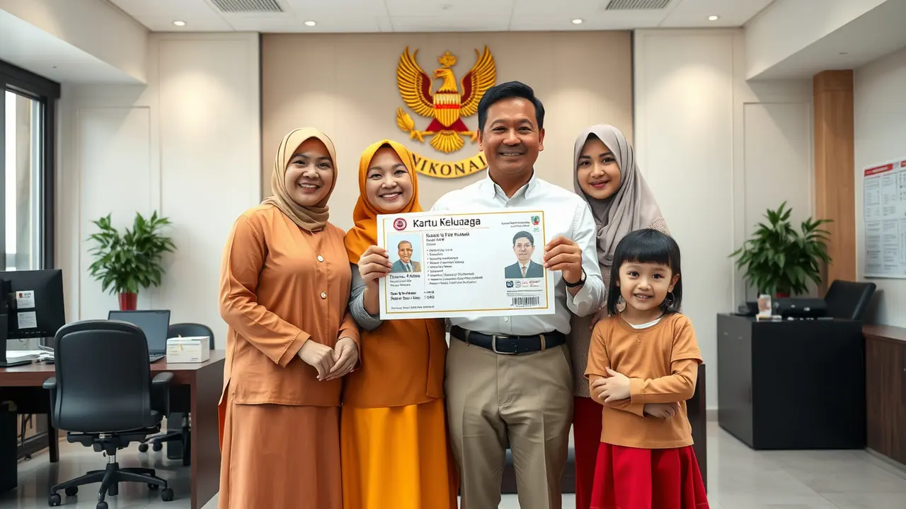 cara membuat kartu keluarga online