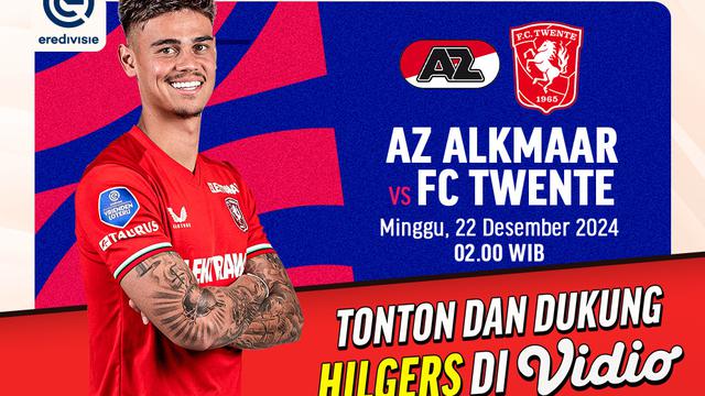 Jadwal Liga Belanda: AZ Alkmaar vs Twente di Vidio Akhir Pekan Ini