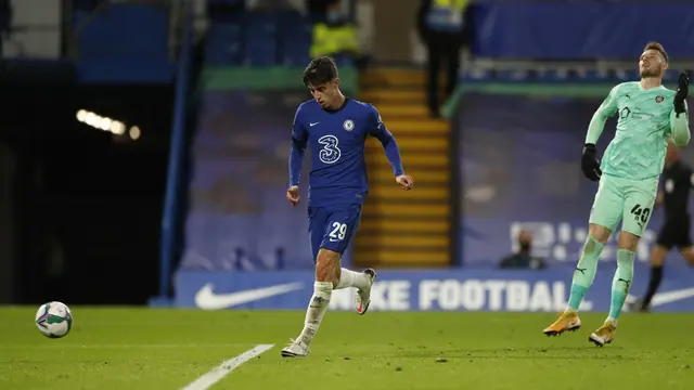 Pemain Chelsea Kai Havertz